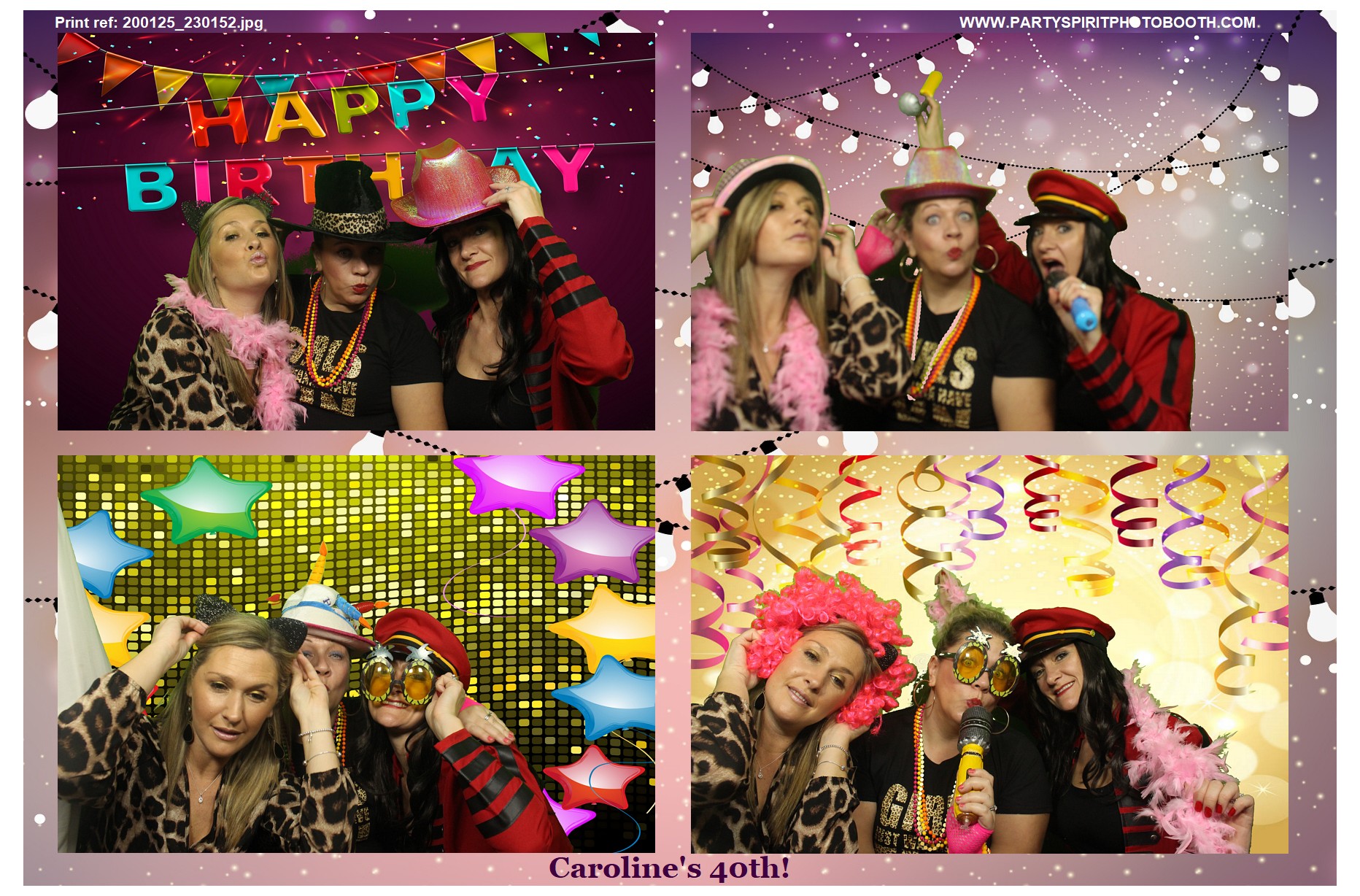 Caroline’s 40th | View more photos from the event at gallery.partyspiritphotobooth.com/u/PartySpiritPhotoBooth/Caroline’s-40th